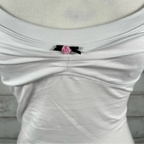 Free People Intimately Wear It Out Cotton/ Spandex Tank White XS NEW - Picture 3 of 7